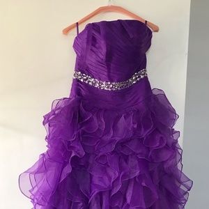 Purple Pretty Ball Gown/Quinceanera Formal Dress